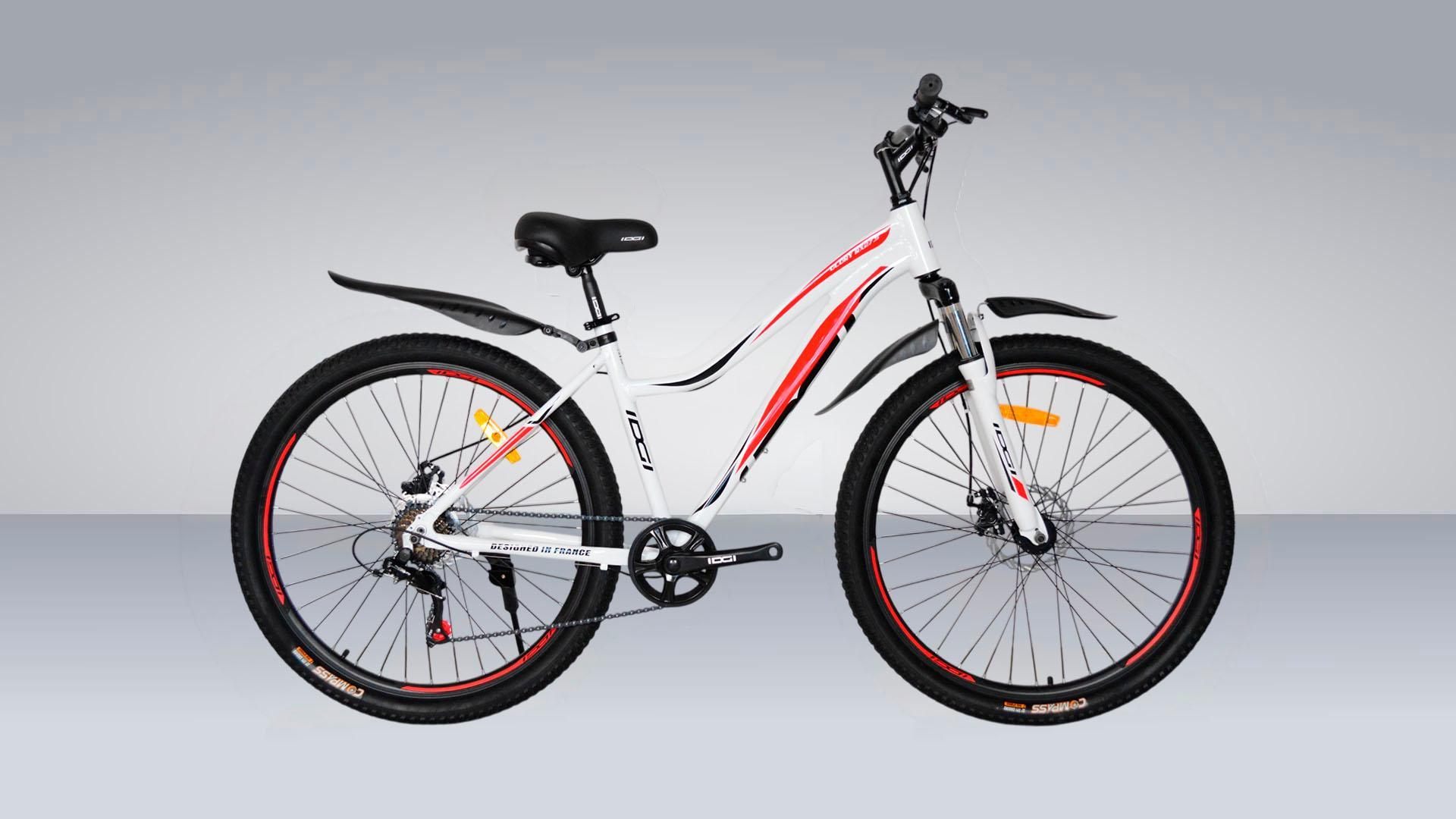 IDGI GLORY RX 27,5-бело-красный Оборудование: SHIMANO